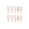 12 Sizes-24 Pcs Press On Nails JP826