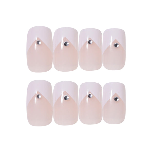 12 Sizes-24 Pcs Press On Nails JP837