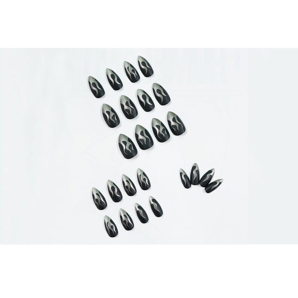 12 Sizes-24 Pcs Press On Nails JP834