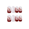 12 Sizes-24 Pcs Press On Nails JP844