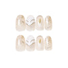 12 Sizes-24 Pcs Press On Nails JP846