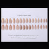 Almond Medium Press on Nails