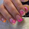 French Medium Pink Press on Nails