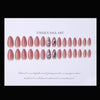 Almond Medium Pink Press on Nails