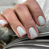 Silver Safari Chic Press-on Nails