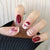 Crimson Wonderland Press-on Nails