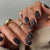 Black Leopard Press-on Nails