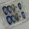 12 Sizes-24 Pcs Press On NailsW2229