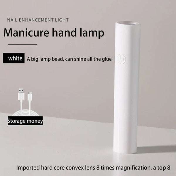 Handheld Portable Mini Nails Dryer UV Cure Lamp