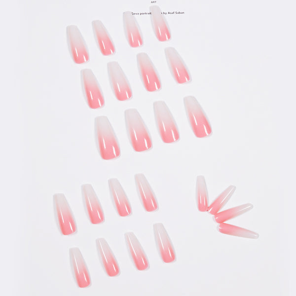 12 Sizes-24 Pcs Press On Nails JP859