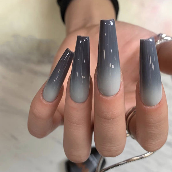 12 Sizes-24 Pcs Press On Nails JP905