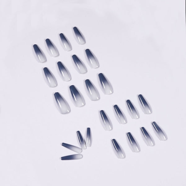 12 Sizes-24 Pcs Press On Nails JP905