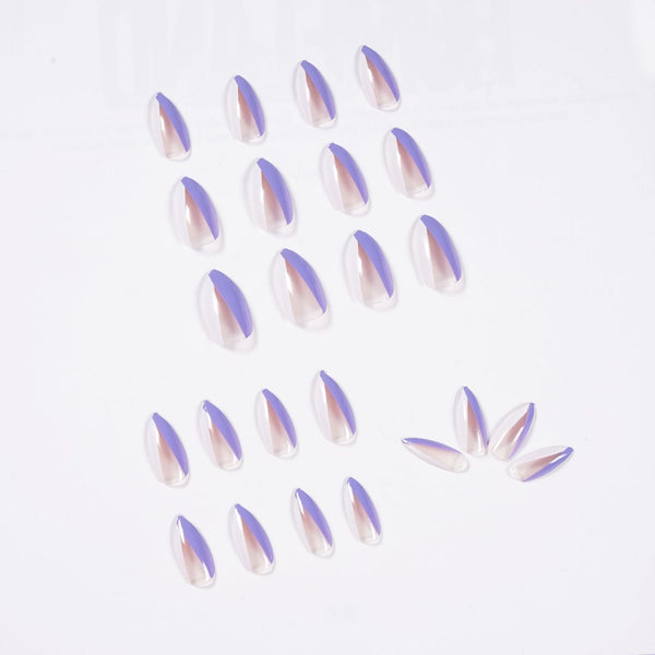 12 Sizes-24 Pcs Press On Nails JP900