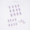 12 Sizes-24 Pcs Press On Nails JP900