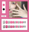12 Sizes-24 Pcs Press On Nails R081