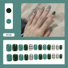 12 Sizes-24 Pcs Press On Nails R081