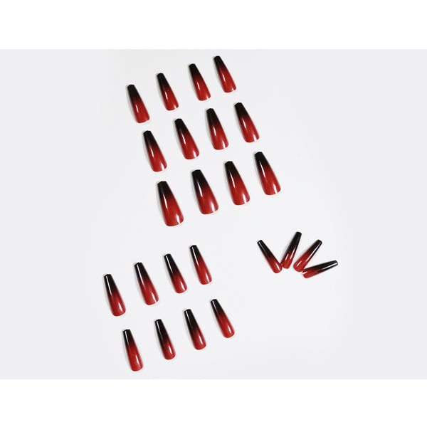 12 Sizes-24 Pcs Press On Nails JP911
