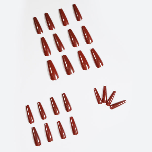 12 Sizes-24 Pcs Press On Nails JP912