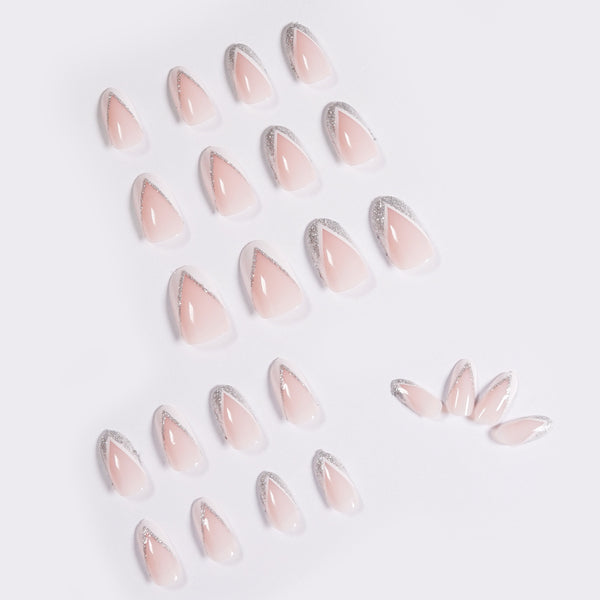 12 Sizes-24 Pcs Press On Nails JP898