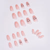 12 Sizes-24 Pcs Press On Nails JP908