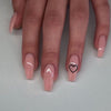 12 Sizes-24 Pcs Press On Nails JP908