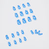 12 Sizes-24 Pcs Press On Nails JP917