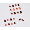 12 Sizes-24 Pcs Press On Nails JP915