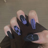 12 Sizes-24 Pcs Press On Nails JP918