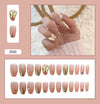12 Sizes-24 Pcs Press On Nails Z001