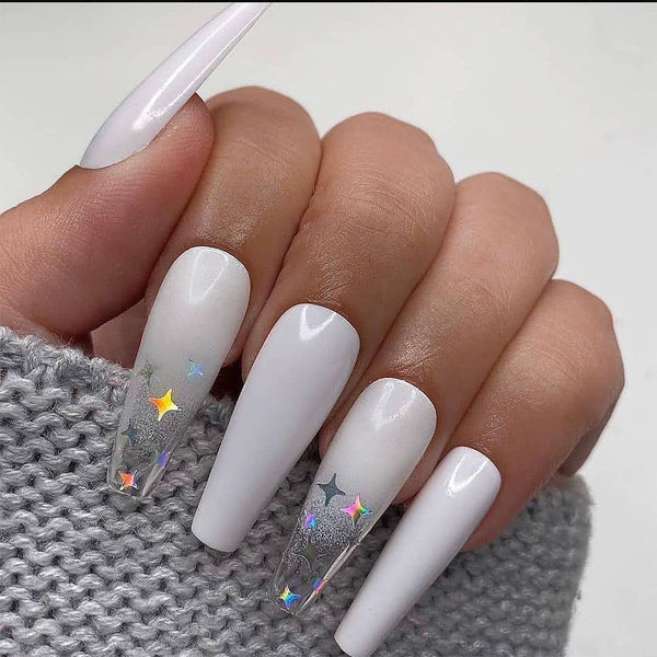 12 Sizes-24 Pcs Press On Nails JP2491