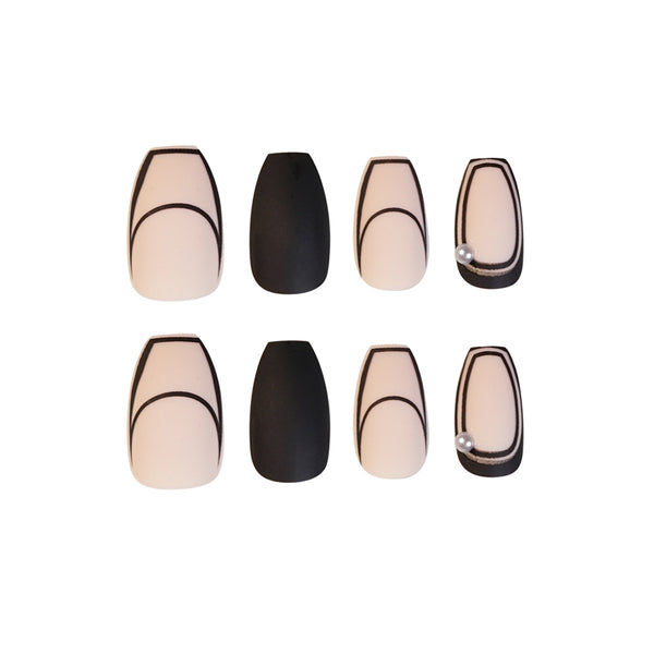 12 Sizes-24 Pcs Press On Nails JP926