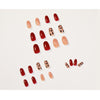 12 Sizes-24 Pcs Press On Nails JP927