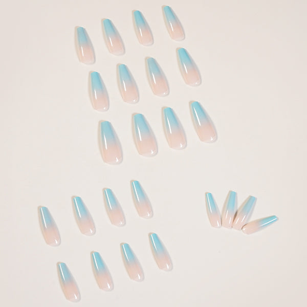 12 Sizes-24 Pcs Press On Nails JP940