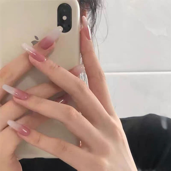 12 Sizes-24 Pcs Press On Nails JP953