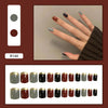 12 Sizes-24 Pcs Press On Nails R121