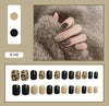 12 Sizes-24 Pcs Press On Nails R121