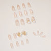12 Sizes-24 Pcs Press On Nails JP935