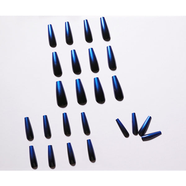 12 Sizes-24 Pcs Press On Nails JP964