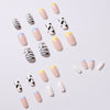 12 Sizes-24 Pcs Press On Nails JP982