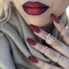 12 Sizes-24 Pcs Press On Nails MOS009