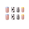 12 Sizes-24 Pcs Press On Nails JP982