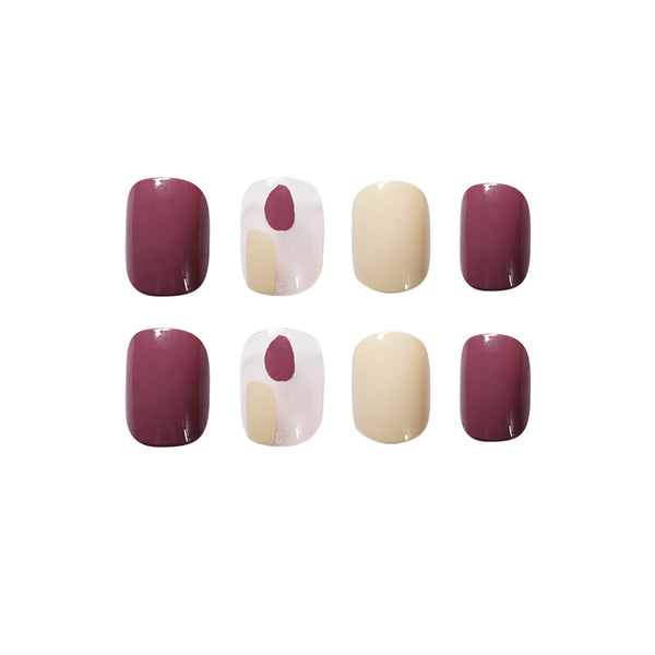 12 Sizes-24 Pcs Press On Nails JP983