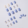 12 Sizes-24 Pcs Press On Nails JP980