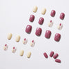 12 Sizes-24 Pcs Press On Nails JP983
