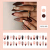 12 Sizes-24 Pcs Press On Nails FD376-B7