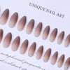 Almond Matte Medium Press on Nails