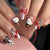 12 Sizes-24 Pcs Press On Nails JP3605