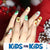 Mini Press On Nails For Kids 24 Pcs JIA-299