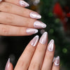 Almond Medium Pink Press on Nails