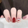 Santa’s Sparkle Press-on Nails